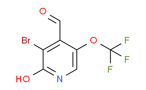 AM188211 | 1804563-73-2 | 3-Bromo-2-hydroxy-5-(trifluoromethoxy)pyridine-4-carboxaldehyde