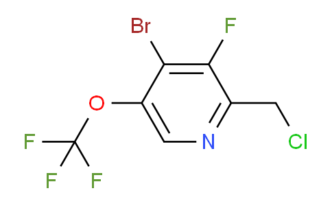 AM188212 | 1803988-54-6 | 4-Bromo-2-(chloromethyl)-3-fluoro-5-(trifluoromethoxy)pyridine