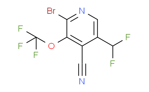 AM188213 | 1806154-11-9 | 2-Bromo-4-cyano-5-(difluoromethyl)-3-(trifluoromethoxy)pyridine