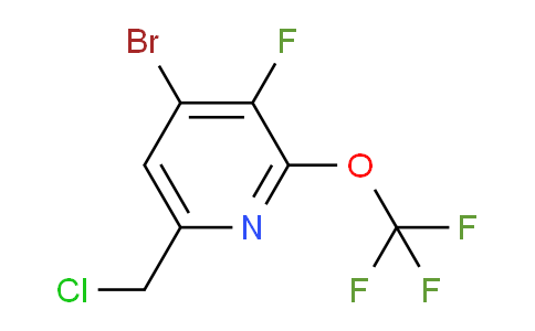 AM188214 | 1806114-39-5 | 4-Bromo-6-(chloromethyl)-3-fluoro-2-(trifluoromethoxy)pyridine