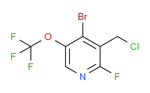 AM188216 | 1806114-41-9 | 4-Bromo-3-(chloromethyl)-2-fluoro-5-(trifluoromethoxy)pyridine