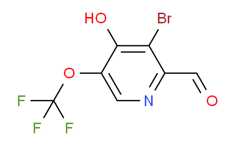 AM188217 | 1804445-48-4 | 3-Bromo-4-hydroxy-5-(trifluoromethoxy)pyridine-2-carboxaldehyde