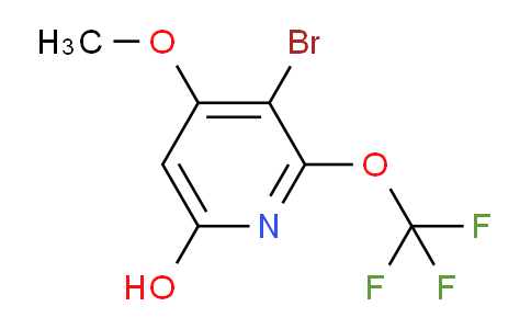 AM188220 | 1803968-94-6 | 3-Bromo-6-hydroxy-4-methoxy-2-(trifluoromethoxy)pyridine