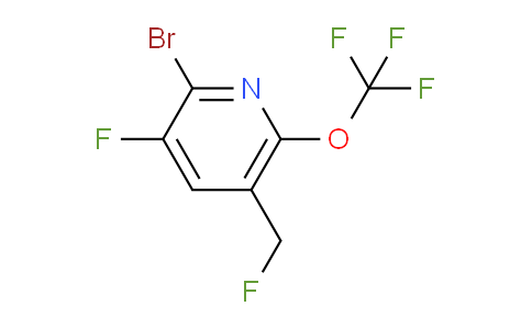 AM188228 | 1804648-56-3 | 2-Bromo-3-fluoro-5-(fluoromethyl)-6-(trifluoromethoxy)pyridine