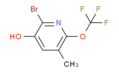 AM188229 | 1806087-20-6 | 2-Bromo-3-hydroxy-5-methyl-6-(trifluoromethoxy)pyridine