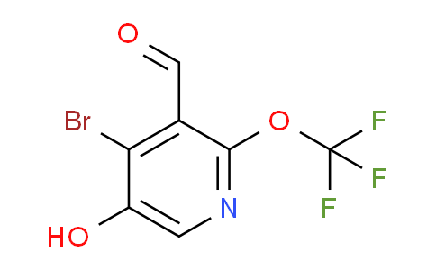 AM188230 | 1806115-88-7 | 4-Bromo-5-hydroxy-2-(trifluoromethoxy)pyridine-3-carboxaldehyde