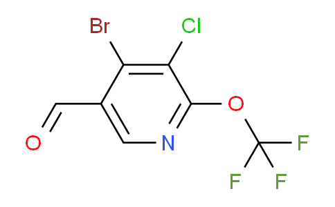 AM188234 | 1806109-08-9 | 4-Bromo-3-chloro-2-(trifluoromethoxy)pyridine-5-carboxaldehyde