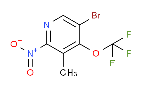 5-Bromo-3-methyl-2-nitro-4-(trifluoromethoxy)pyridine