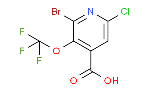 AM188256 | 1806014-97-0 | 2-Bromo-6-chloro-3-(trifluoromethoxy)pyridine-4-carboxylic acid