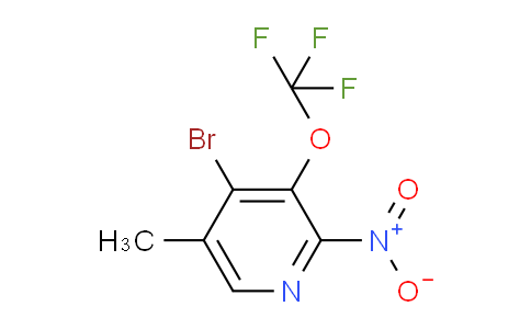 AM188261 | 1806220-99-4 | 4-Bromo-5-methyl-2-nitro-3-(trifluoromethoxy)pyridine