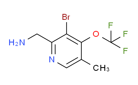2-(Aminomethyl)-3-bromo-5-methyl-4-(trifluoromethoxy)pyridine