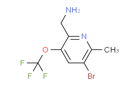 AM188280 | 1806221-27-1 | 2-(Aminomethyl)-5-bromo-6-methyl-3-(trifluoromethoxy)pyridine