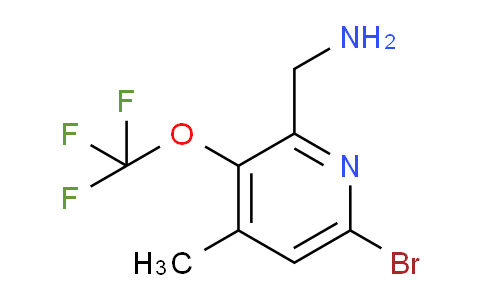 AM188281 | 1803956-07-1 | 2-(Aminomethyl)-6-bromo-4-methyl-3-(trifluoromethoxy)pyridine