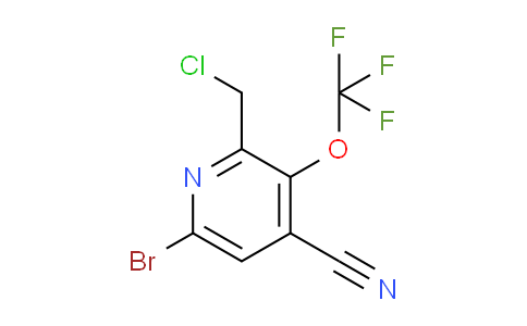 AM188283 | 1806172-23-5 | 6-Bromo-2-(chloromethyl)-4-cyano-3-(trifluoromethoxy)pyridine