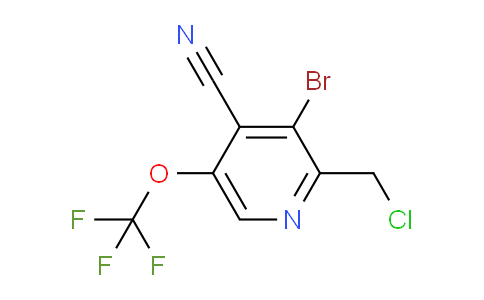 AM188284 | 1803665-32-8 | 3-Bromo-2-(chloromethyl)-4-cyano-5-(trifluoromethoxy)pyridine