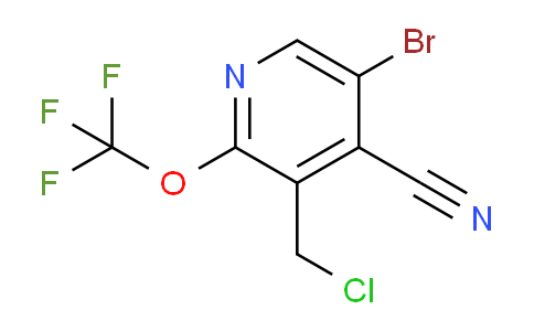 AM188292 | 1804562-66-0 | 5-Bromo-3-(chloromethyl)-4-cyano-2-(trifluoromethoxy)pyridine