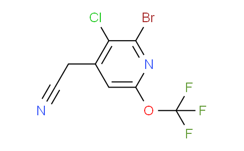 AM188300 | 1803436-21-6 | 2-Bromo-3-chloro-6-(trifluoromethoxy)pyridine-4-acetonitrile