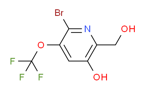 AM188304 | 1806115-18-3 | 2-Bromo-5-hydroxy-3-(trifluoromethoxy)pyridine-6-methanol