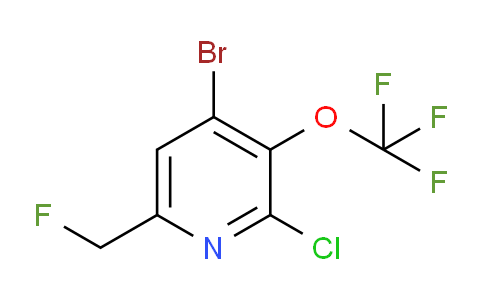AM188305 | 1803576-70-6 | 4-Bromo-2-chloro-6-(fluoromethyl)-3-(trifluoromethoxy)pyridine