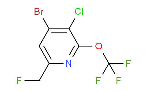 AM188308 | 1803658-18-5 | 4-Bromo-3-chloro-6-(fluoromethyl)-2-(trifluoromethoxy)pyridine