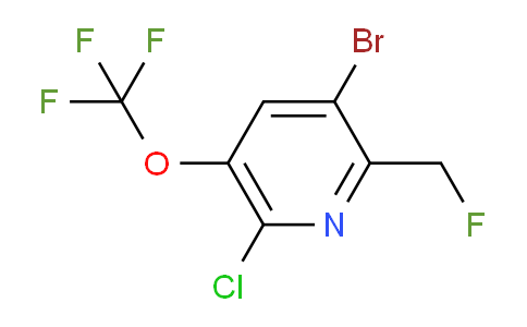 AM188311 | 1805997-67-4 | 3-Bromo-6-chloro-2-(fluoromethyl)-5-(trifluoromethoxy)pyridine