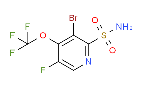 AM188312 | 1806179-36-1 | 3-Bromo-5-fluoro-4-(trifluoromethoxy)pyridine-2-sulfonamide