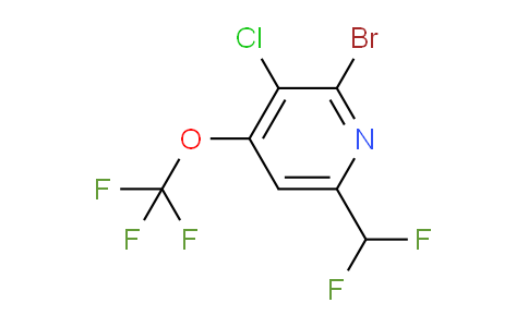 AM188314 | 1806172-93-9 | 2-Bromo-3-chloro-6-(difluoromethyl)-4-(trifluoromethoxy)pyridine