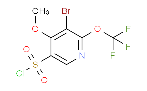 AM188324 | 1804618-81-2 | 3-Bromo-4-methoxy-2-(trifluoromethoxy)pyridine-5-sulfonyl chloride