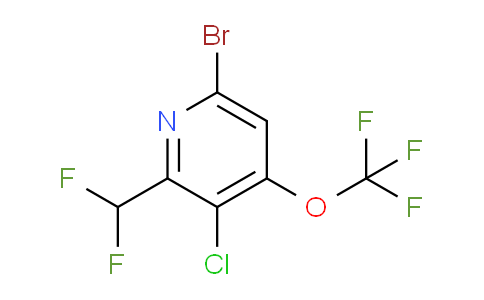 AM188325 | 1806013-77-3 | 6-Bromo-3-chloro-2-(difluoromethyl)-4-(trifluoromethoxy)pyridine