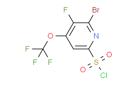AM188328 | 1806197-68-1 | 2-Bromo-3-fluoro-4-(trifluoromethoxy)pyridine-6-sulfonyl chloride