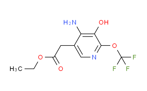 AM18833 | 1803544-13-9 | Ethyl 4-amino-3-hydroxy-2-(trifluoromethoxy)pyridine-5-acetate