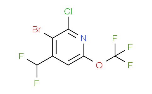 AM188334 | 1804581-79-0 | 3-Bromo-2-chloro-4-(difluoromethyl)-6-(trifluoromethoxy)pyridine