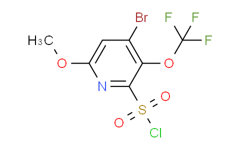 AM188335 | 1804576-32-6 | 4-Bromo-6-methoxy-3-(trifluoromethoxy)pyridine-2-sulfonyl chloride