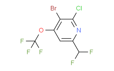 AM188336 | 1804651-42-0 | 3-Bromo-2-chloro-6-(difluoromethyl)-4-(trifluoromethoxy)pyridine