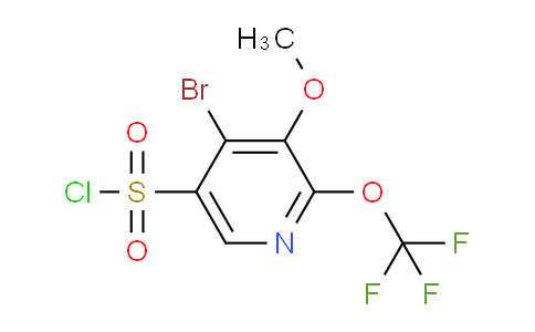 AM188337 | 1804618-90-3 | 4-Bromo-3-methoxy-2-(trifluoromethoxy)pyridine-5-sulfonyl chloride