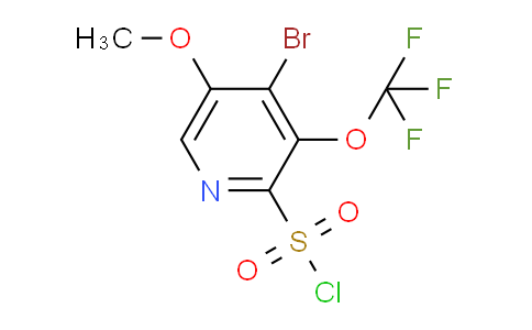 AM188339 | 1804576-40-6 | 4-Bromo-5-methoxy-3-(trifluoromethoxy)pyridine-2-sulfonyl chloride