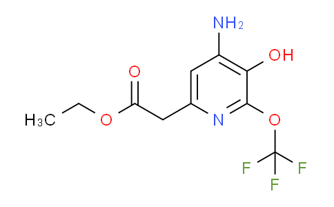 AM18834 | 1804601-09-9 | Ethyl 4-amino-3-hydroxy-2-(trifluoromethoxy)pyridine-6-acetate