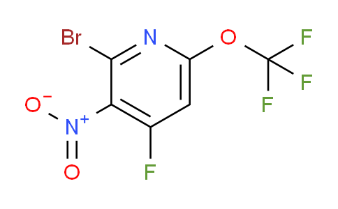 2-Bromo-4-fluoro-3-nitro-6-(trifluoromethoxy)pyridine