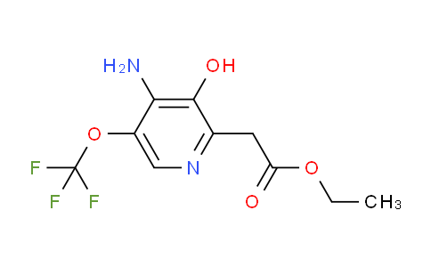 AM18835 | 1804023-54-8 | Ethyl 4-amino-3-hydroxy-5-(trifluoromethoxy)pyridine-2-acetate