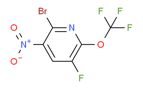 2-Bromo-5-fluoro-3-nitro-6-(trifluoromethoxy)pyridine