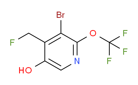 AM188358 | 1806199-80-3 | 3-Bromo-4-(fluoromethyl)-5-hydroxy-2-(trifluoromethoxy)pyridine