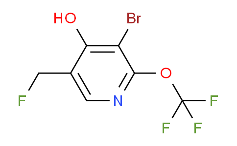 AM188362 | 1806199-84-7 | 3-Bromo-5-(fluoromethyl)-4-hydroxy-2-(trifluoromethoxy)pyridine