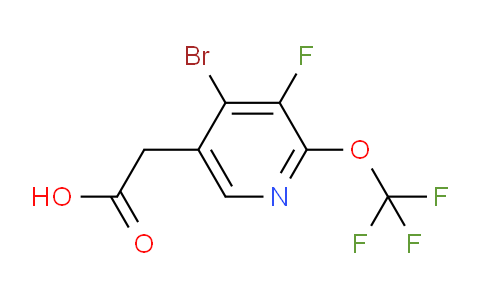 AM188373 | 1804650-49-4 | 4-Bromo-3-fluoro-2-(trifluoromethoxy)pyridine-5-acetic acid