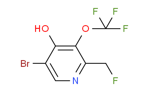 AM188378 | 1806200-05-4 | 5-Bromo-2-(fluoromethyl)-4-hydroxy-3-(trifluoromethoxy)pyridine