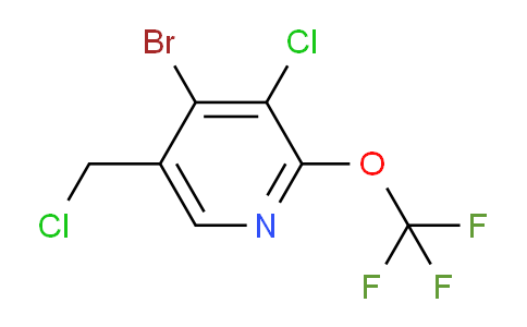 AM188404 | 1804639-88-0 | 4-Bromo-3-chloro-5-(chloromethyl)-2-(trifluoromethoxy)pyridine