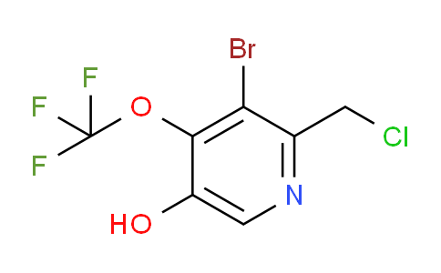 AM188408 | 1804628-17-8 | 3-Bromo-2-(chloromethyl)-5-hydroxy-4-(trifluoromethoxy)pyridine