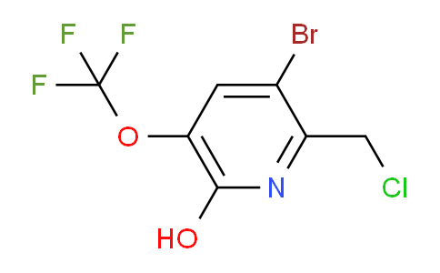AM188412 | 1803669-45-5 | 3-Bromo-2-(chloromethyl)-6-hydroxy-5-(trifluoromethoxy)pyridine