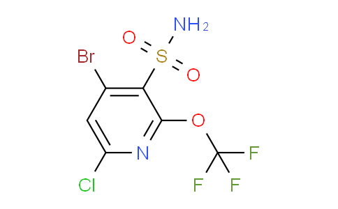 AM188414 | 1804645-88-2 | 4-Bromo-6-chloro-2-(trifluoromethoxy)pyridine-3-sulfonamide