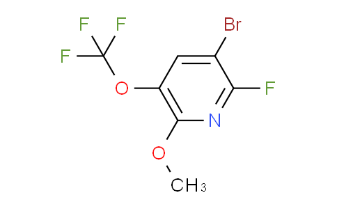 AM188416 | 1806174-36-6 | 3-Bromo-2-fluoro-6-methoxy-5-(trifluoromethoxy)pyridine