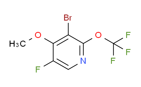 AM188421 | 1804579-84-7 | 3-Bromo-5-fluoro-4-methoxy-2-(trifluoromethoxy)pyridine